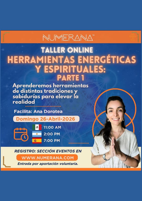 Taller Online: Herramientas Energéticas Y Espirituales: Parte 1