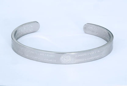 Life Activating Bracelet with Grabovoi Numbers - Numerana   Vibrational wellness bracelet engraved with Grabovoi sequences to support physical, mental, emotional, and spiritual harmony.