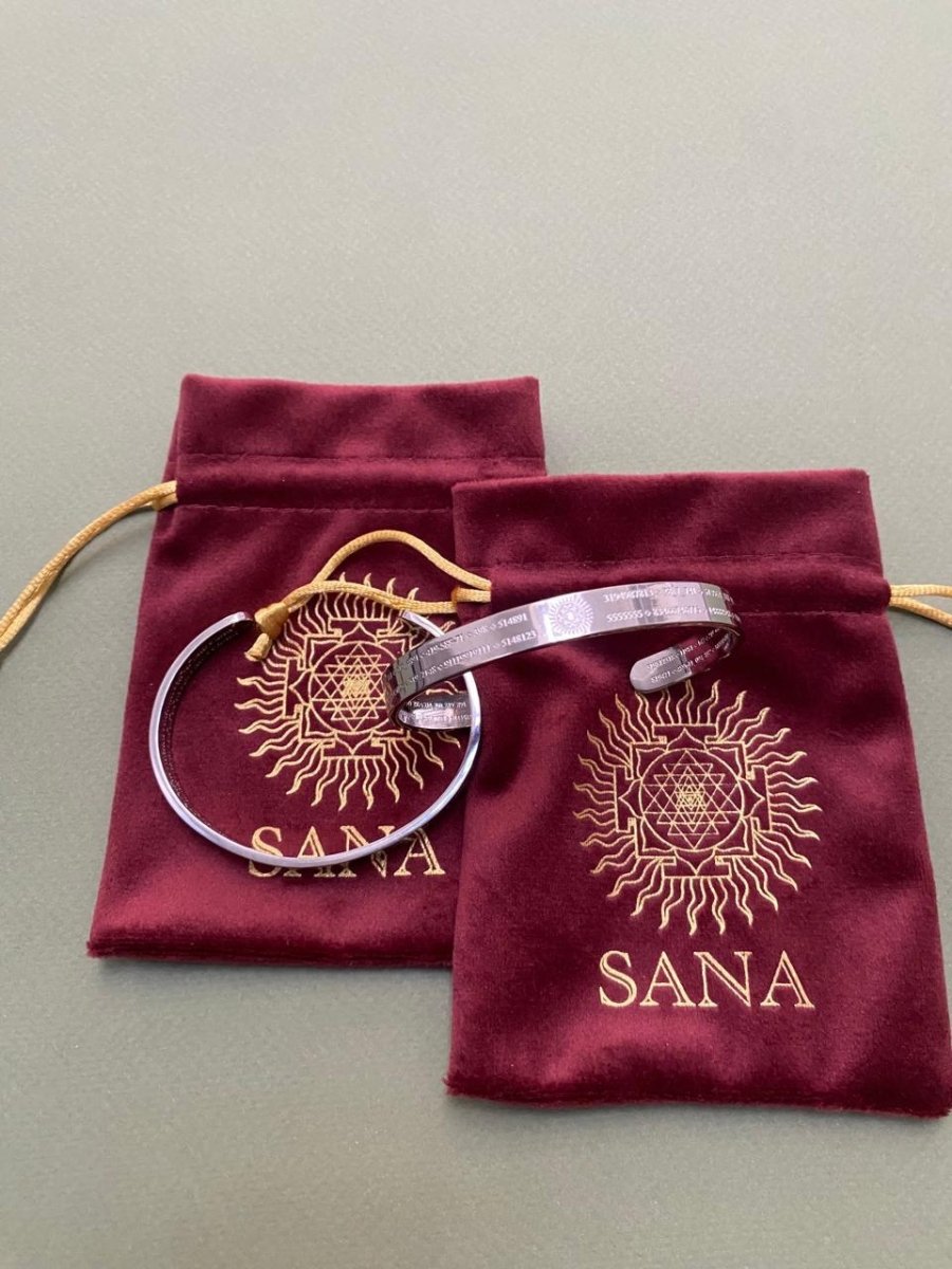 Life Activating Bracelet with Grabovoi Numbers - Numerana.  Vibrational wellness bracelet engraved with Grabovoi sequences to support physical, mental, emotional, and spiritual harmony.